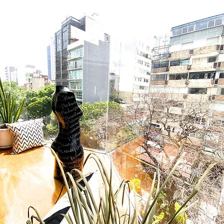 Linda Habitacion Cerca Del Angel Mexiko-Stadt Exterior foto
