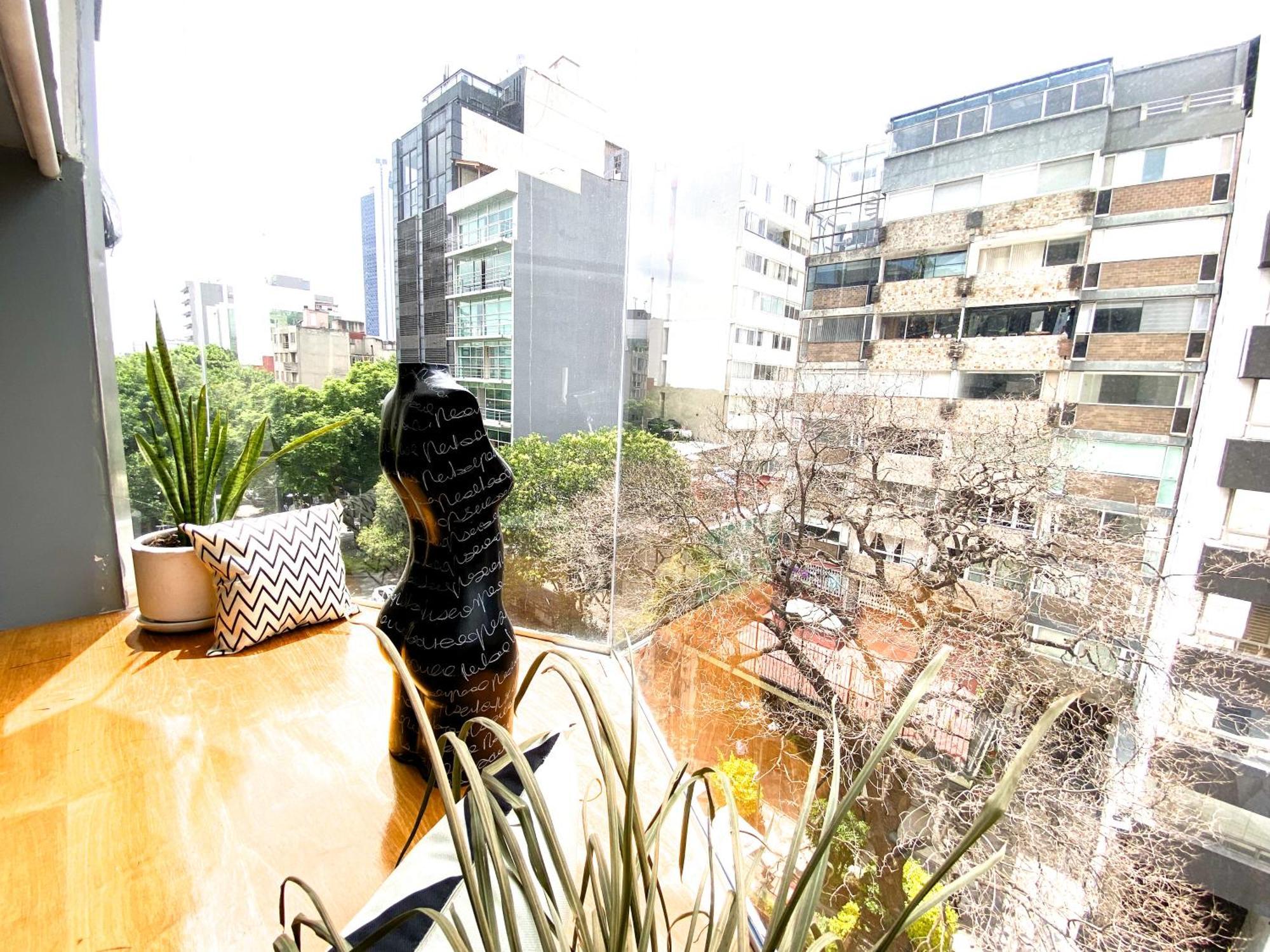Linda Habitacion Cerca Del Angel Mexiko-Stadt Exterior foto